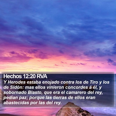 Hechos 12:20 RVA Bible Verse Image
