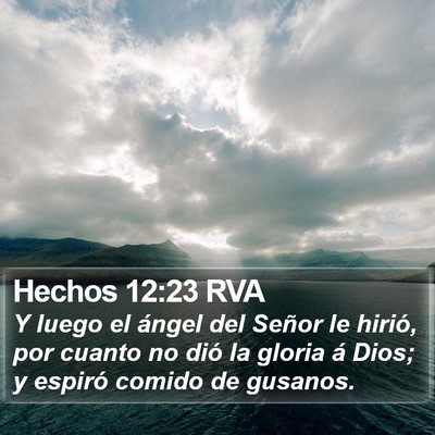 Hechos 12:23 RVA Bible Verse Image