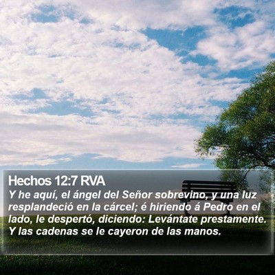 Hechos 12:7 RVA Bible Verse Image