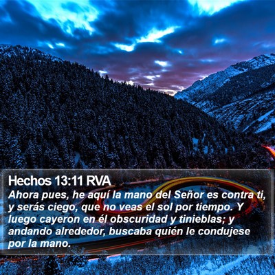 Hechos 13:11 RVA Bible Verse Image