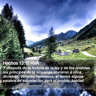 Hechos 13:15 RVA Bible Verse Image