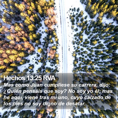 Hechos 13:25 RVA Bible Verse Image