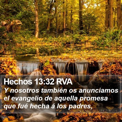 Hechos 13:32 RVA Bible Verse Image