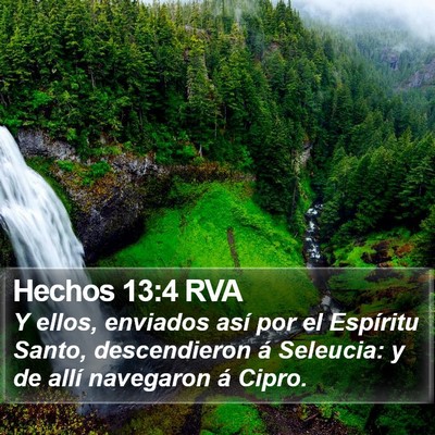 Hechos 13:4 RVA Bible Verse Image