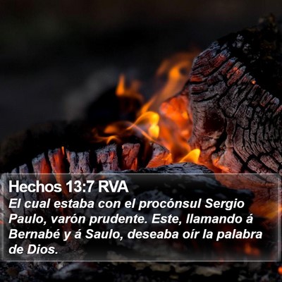 Hechos 13:7 RVA Bible Verse Image