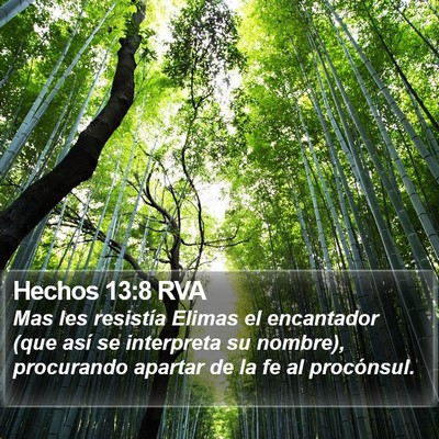 Hechos 13:8 RVA Bible Verse Image