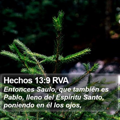 Hechos 13:9 RVA Bible Verse Image