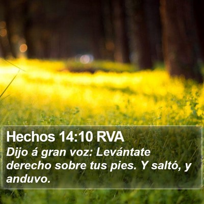 Hechos 14:10 RVA Bible Verse Image