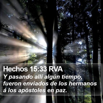 Hechos 15:33 RVA Bible Verse Image