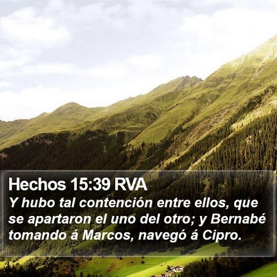 Hechos 15:39 RVA Bible Verse Image