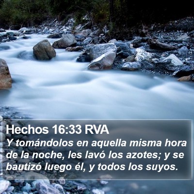 Hechos 16:33 RVA Bible Verse Image