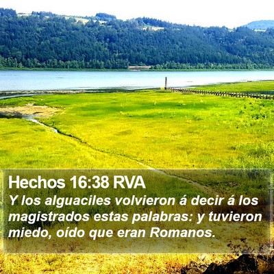 Hechos 16:38 RVA Bible Verse Image