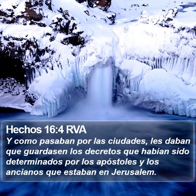 Hechos 16:4 RVA Bible Verse Image