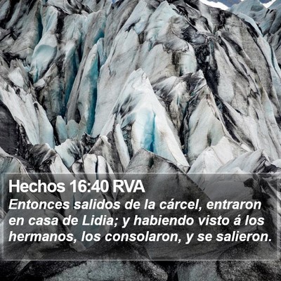 Hechos 16:40 RVA Bible Verse Image