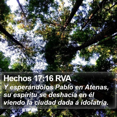 Hechos 17:16 RVA Bible Verse Image