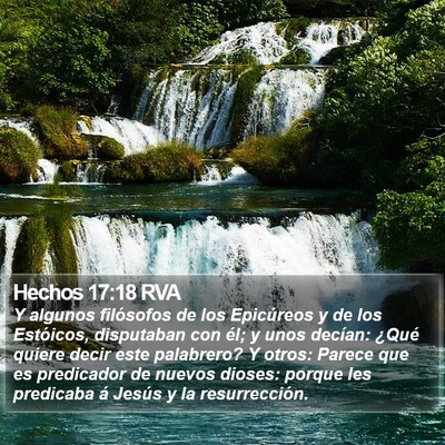 Hechos 17:18 RVA Bible Verse Image