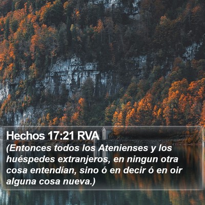 Hechos 17:21 RVA Bible Verse Image