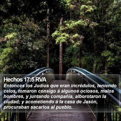 Hechos 17:5 RVA Bible Verse Image