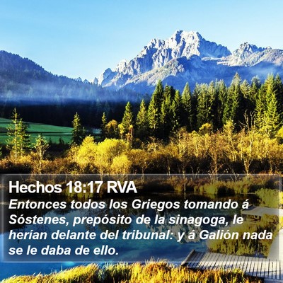 Hechos 18:17 RVA Bible Verse Image