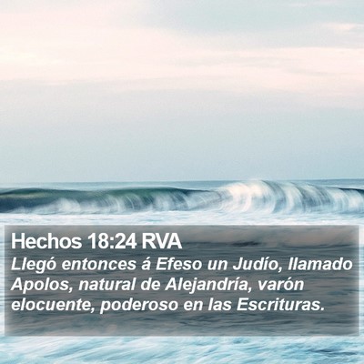 Hechos 18:24 RVA Bible Verse Image