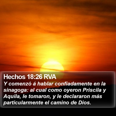Hechos 18:26 RVA Bible Verse Image