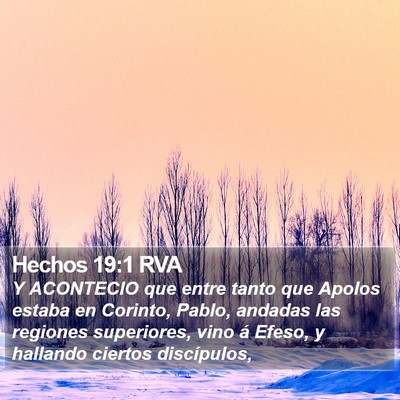 Hechos 19:1 RVA Bible Verse Image