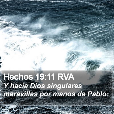 Hechos 19:11 RVA Bible Verse Image