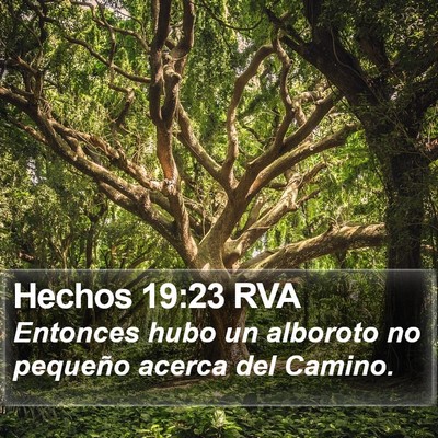 Hechos 19:23 RVA Bible Verse Image