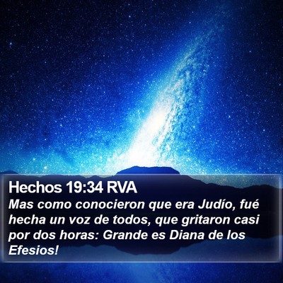 Hechos 19:34 RVA Bible Verse Image