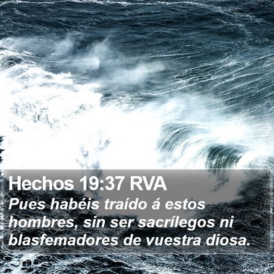 Hechos 19:37 RVA Bible Verse Image