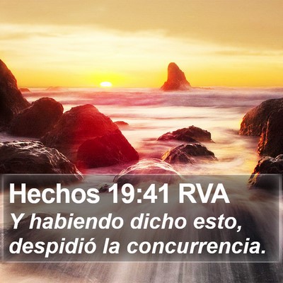 Hechos 19:41 RVA Bible Verse Image
