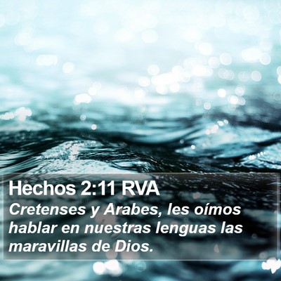 Hechos 2:11 RVA Bible Verse Image