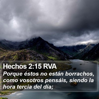 Hechos 2:15 RVA Bible Verse Image