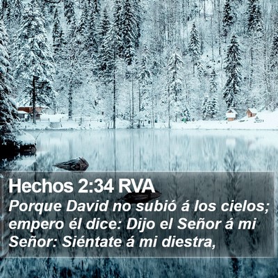 Hechos 2:34 RVA Bible Verse Image
