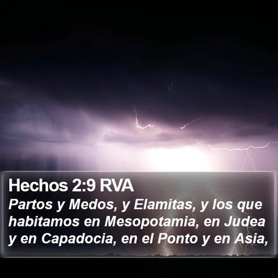 Hechos 2:9 RVA Bible Verse Image
