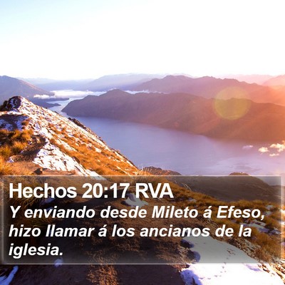 Hechos 20:17 RVA Bible Verse Image