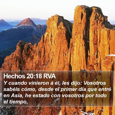 Hechos 20:18 RVA Bible Verse Image