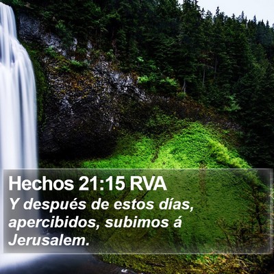 Hechos 21:15 RVA Bible Verse Image