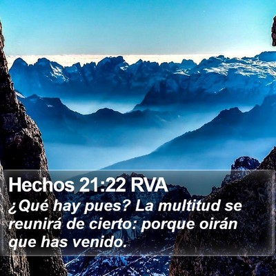 Hechos 21:22 RVA Bible Verse Image