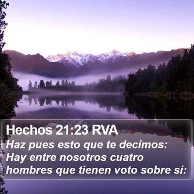 Hechos 21:23 RVA Bible Verse Image