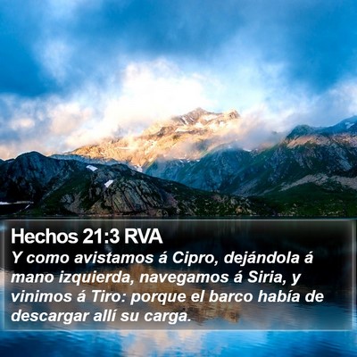 Hechos 21:3 RVA Bible Verse Image