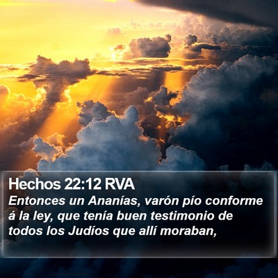 Hechos 22:12 RVA Bible Verse Image