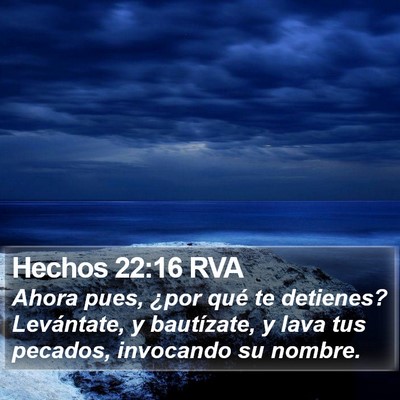 Hechos 22:16 RVA Bible Verse Image