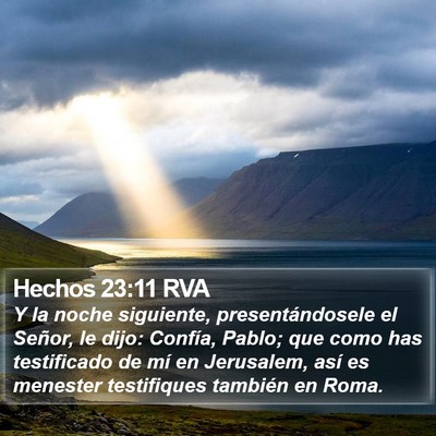 Hechos 23:11 RVA Bible Verse Image