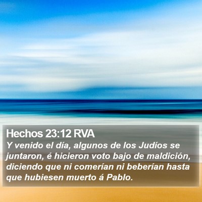 Hechos 23:12 RVA Bible Verse Image