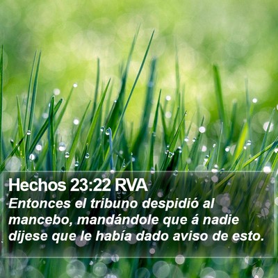 Hechos 23:22 RVA Bible Verse Image