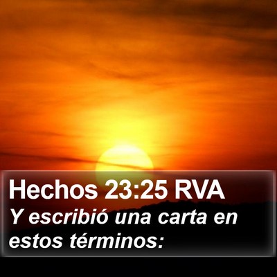 Hechos 23:25 RVA Bible Verse Image