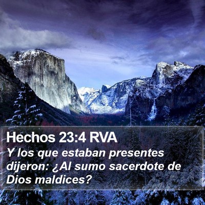 Hechos 23:4 RVA Bible Verse Image