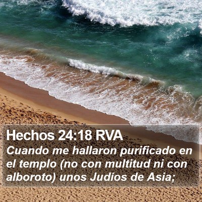 Hechos 24:18 RVA Bible Verse Image