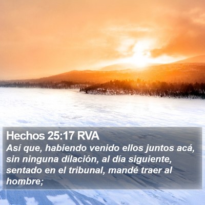 Hechos 25:17 RVA Bible Verse Image